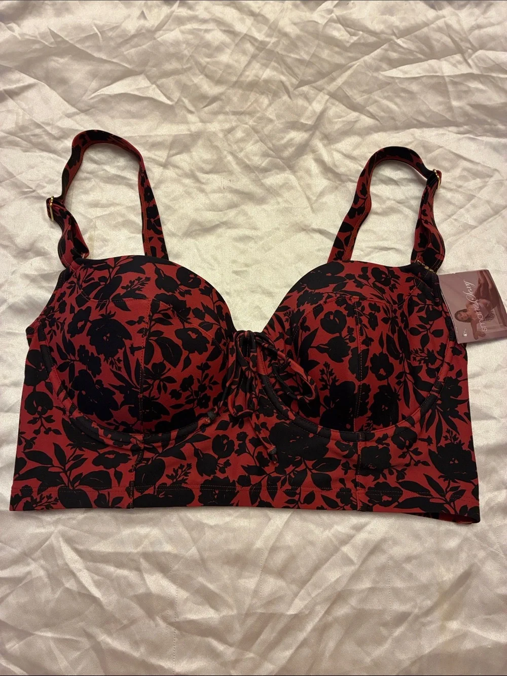 Smart and Sexy bikini top, size 34D.